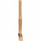 Ekena Millwork Alberta Timber Gable Bracket, Western Red Cedar, 108"W x 49"H x 3 1/2"D x 3 1/2"F, 11/12 Pitch GBW108X49X0404ALB00SWR - alternate 4